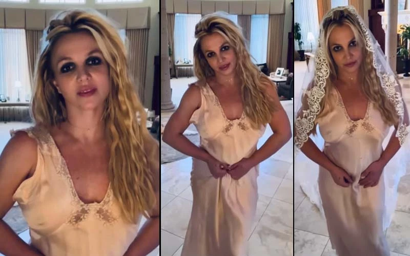 Britney-Spears-marries-herself-shares-pictures