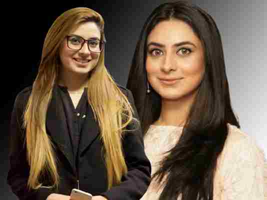 Female anchor Shiffa yousafzai